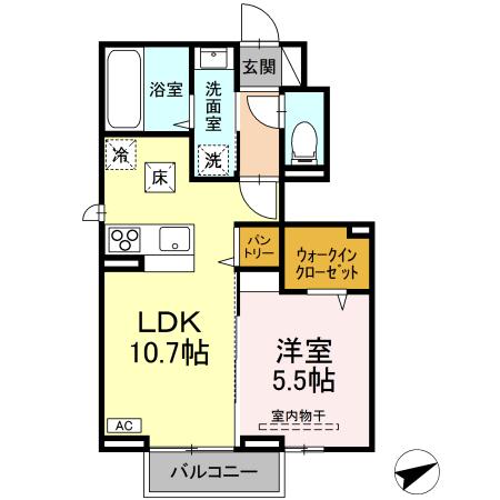 セレスティア松浪 間取り