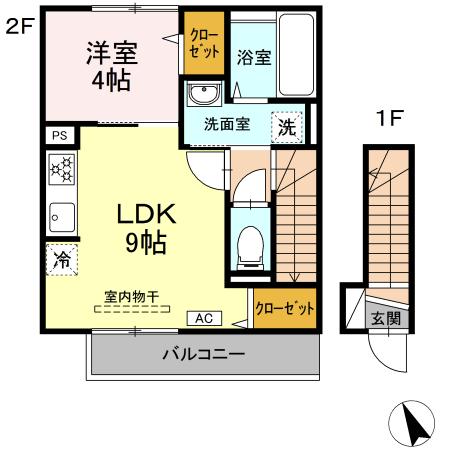 フォボス東浜 間取り