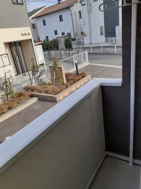福島県福島市宮代一本木 ベランダ
