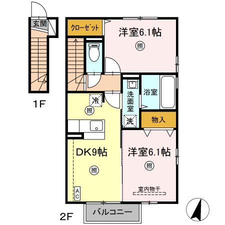 リバーグリーン 間取り