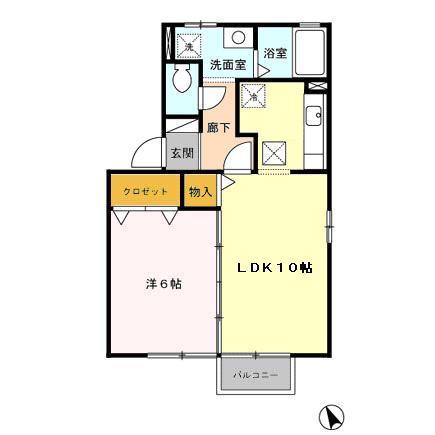レジデンス　Ａ 間取り