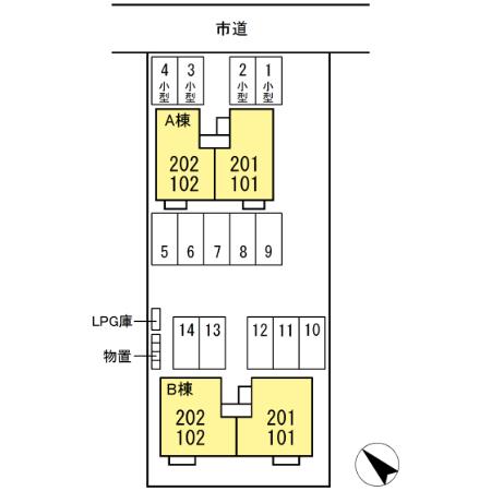 レジデンス　Ａ 間取り