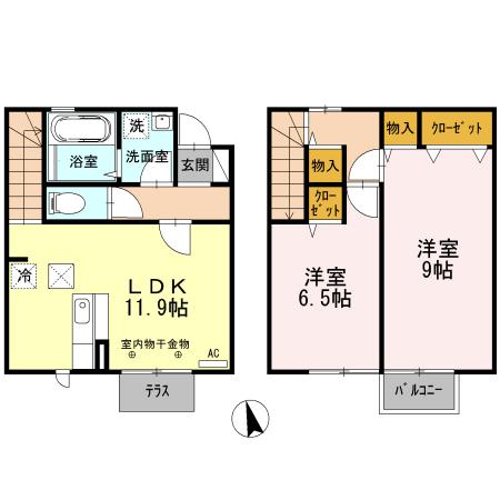 ヴェルドミール 間取り
