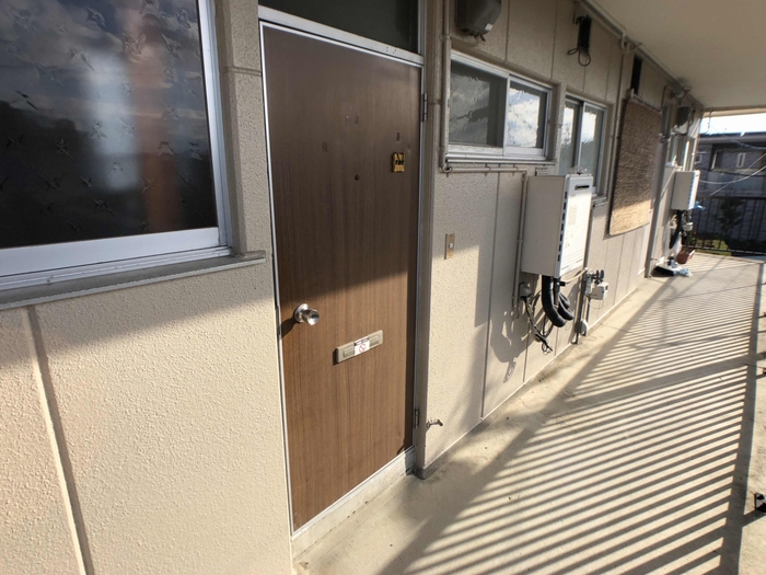 小倉寺コーポ 玄関