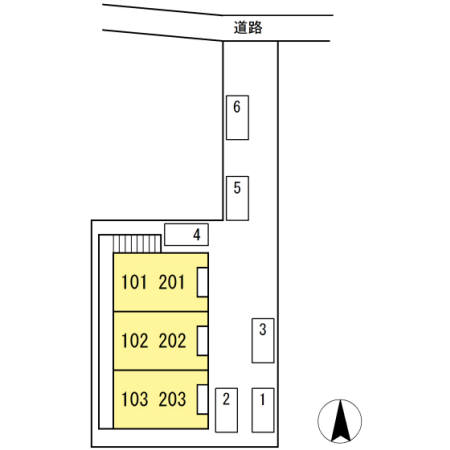 小倉寺コーポ 間取り
