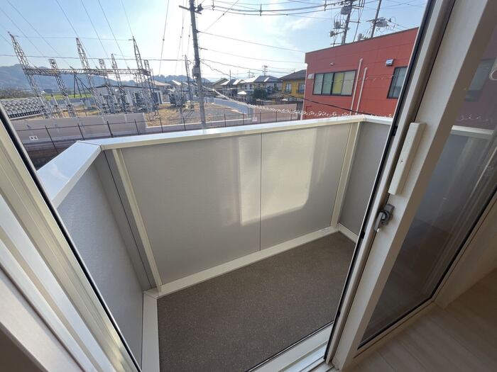 腰浜リバーサイド ベランダ