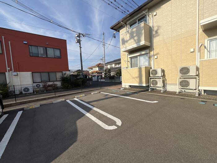 腰浜リバーサイド 駐車場