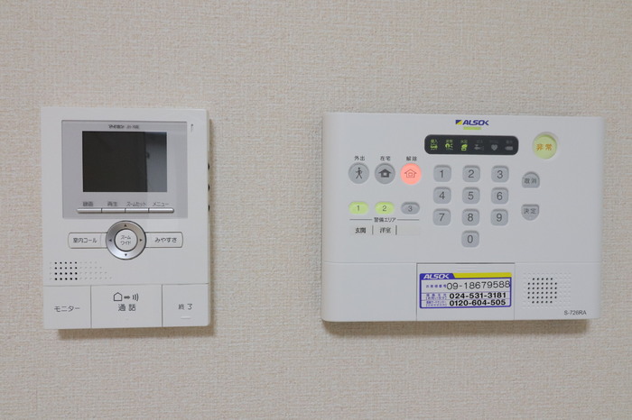 Ｄ－ｒｏｏｍ小倉寺　Ａ セキュリティ