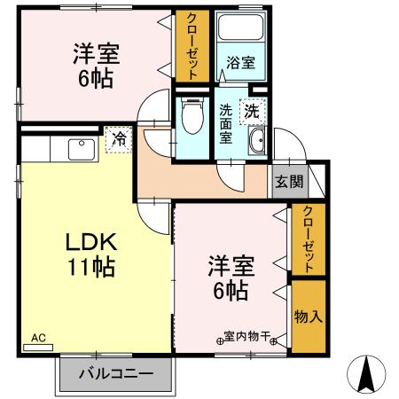 アッサンブラージュ 間取り
