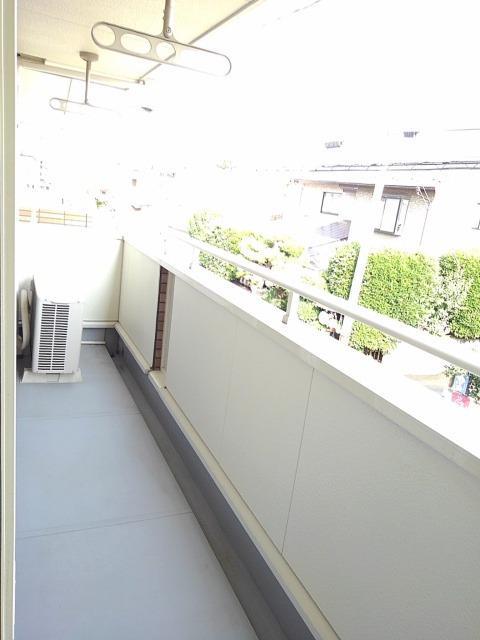 福島県福島市丸子石名田 ベランダ