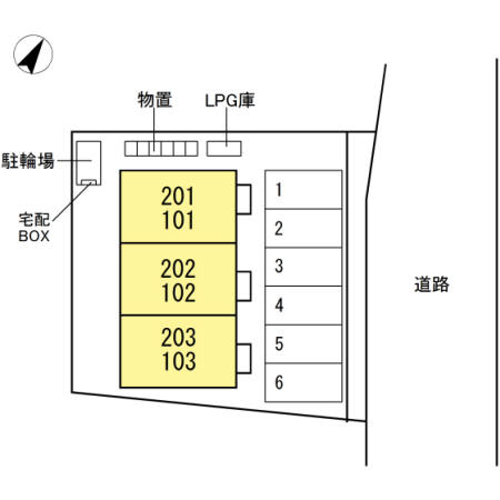 Ｄ－ｒｏｏｍ鳥谷野 間取り