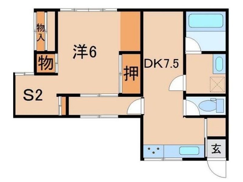 天神町ハウス 間取り