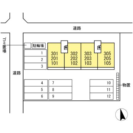 セジュール笹谷 間取り
