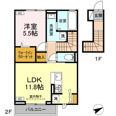 セレスティア松浪 間取り