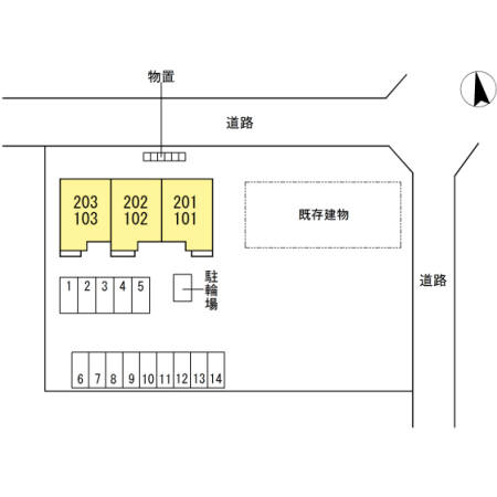 プルームガーデンⅡ 間取り