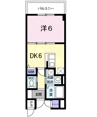 福島県福島市入江町 間取り