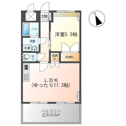 ルーエンハイム北原 間取り