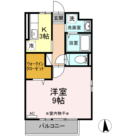 シンパティーア　Ａ 間取り
