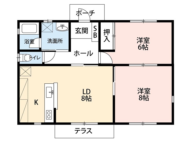 ラムール 間取り