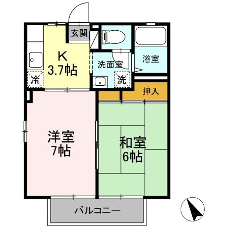 テールフォーム　A 間取り
