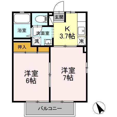 テールフォーム　A 間取り