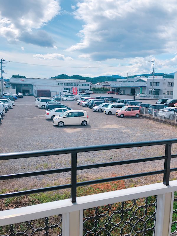 レストハイムＣ ベランダ