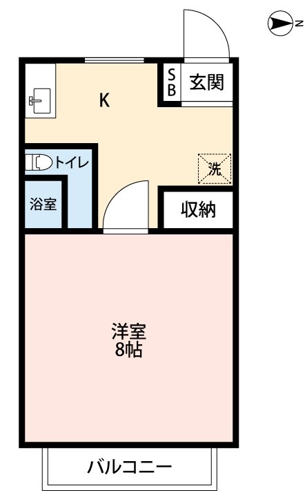 ゼルコヴァホウライⅠ 間取り
