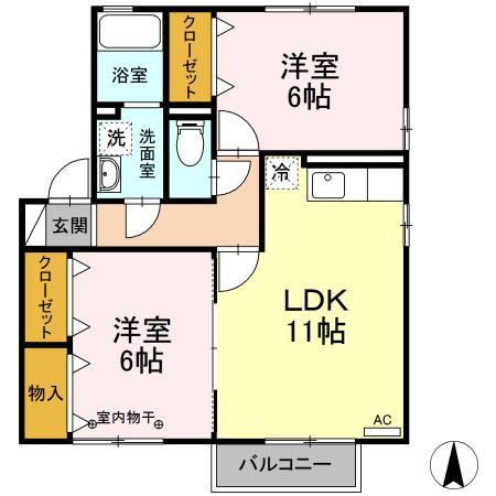 アッサンブラージュ 間取り