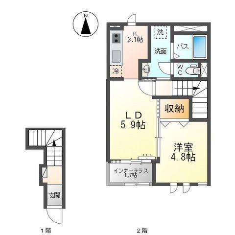 メルヴェール 間取り