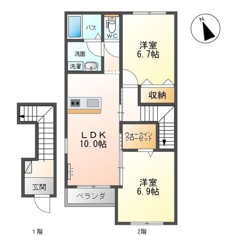 ヴァン　ヴェール 間取り