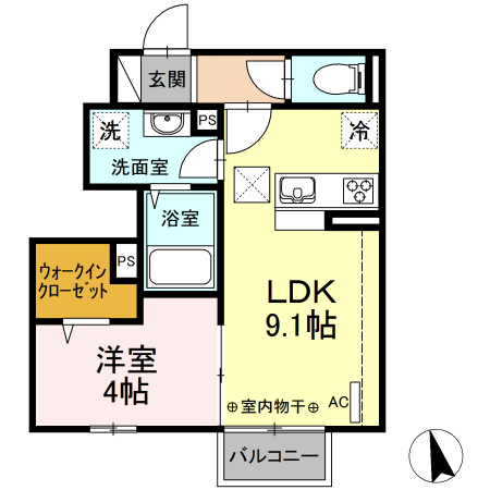 エクレール野田 間取り