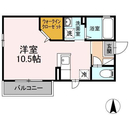 エステート笹谷２１　Ⅲ 間取り