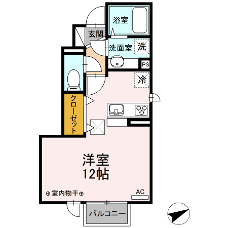 グランメールⅡ 間取り