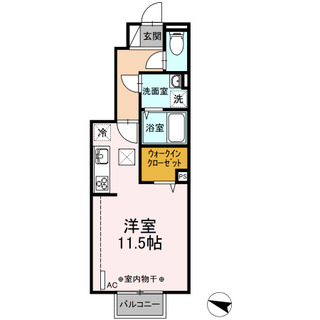 サンテラス　Ｂ 間取り