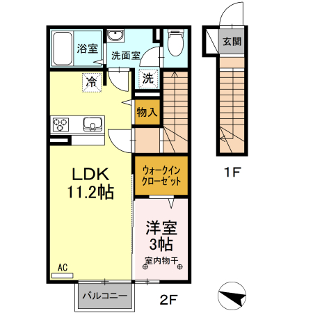 ファインビューⅣ 間取り