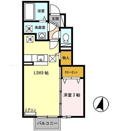 ファインビュー　Ⅱ 間取り