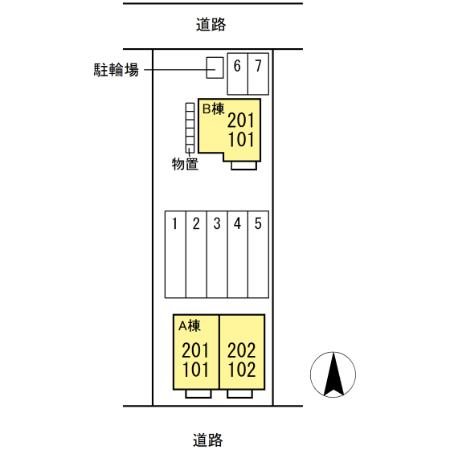 レゾンデイト　Ａ 間取り