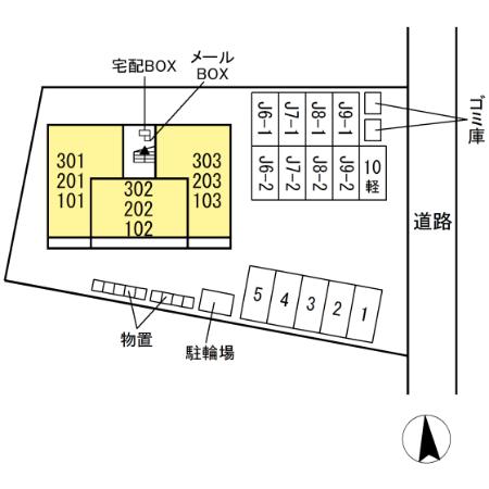 ロイジェントパークス野田町5丁目 C棟 間取り