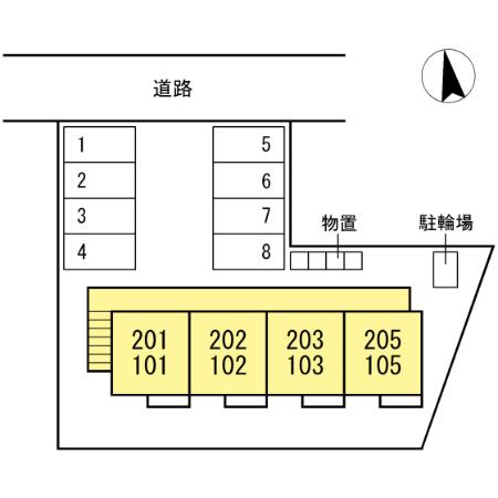 Ｄ-ＲｏｏＭ渡利 間取り