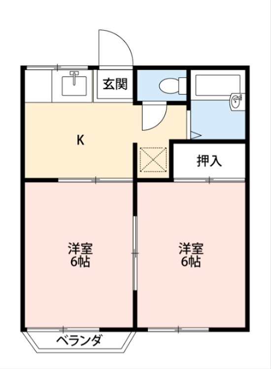 当木ハイツ 間取り
