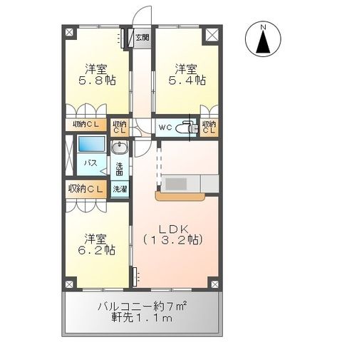 ガーデンヒルズ 間取り