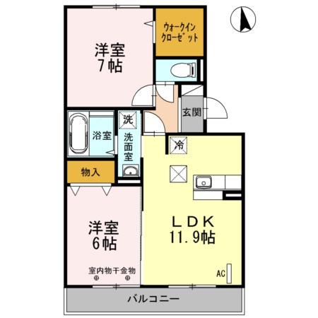 アメニティー 間取り