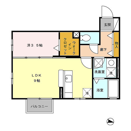 ソフィア レジデンス　Ｂ 間取り