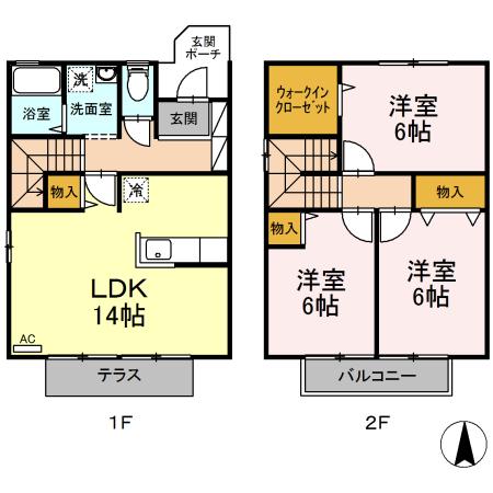 プチパレス 間取り