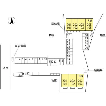 ボヌール　Ｂ 間取り