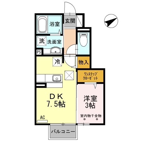 Ｄ－ｒｏｏｍ椿 間取り
