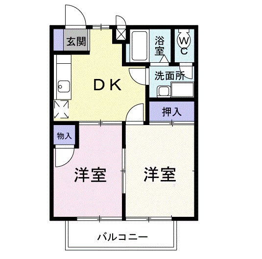 ガーデンヒルズⅡ 間取り