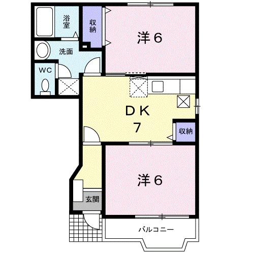 メルベーユオグラジ 間取り