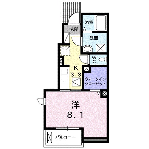 カルム・ブローテ 間取り