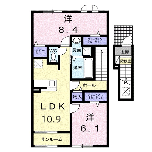 ルミナーラ西中央 間取り